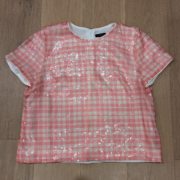 J. Crew sequin blouse - Picture 1 of 6